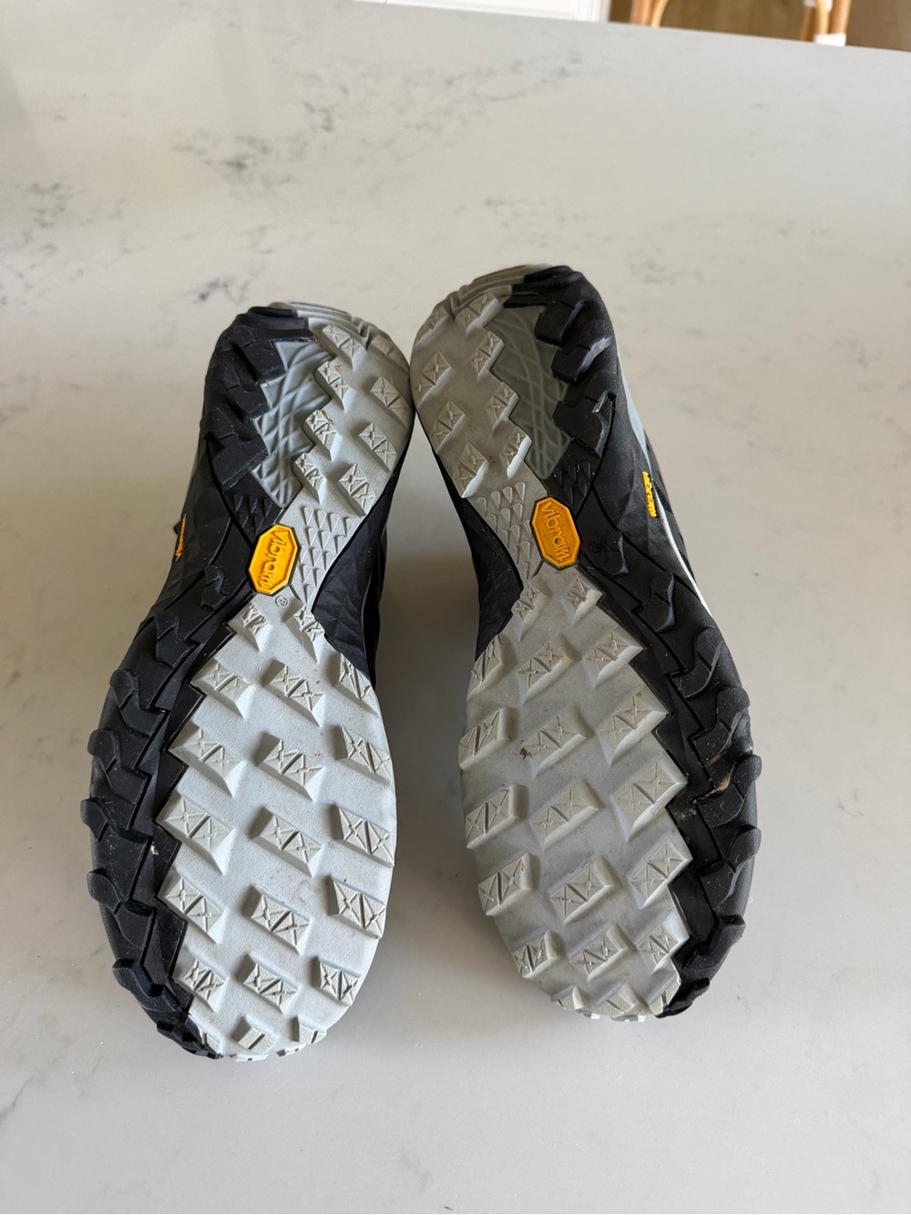 Women’s Black and Gray Trail Shoes with Vibram Outsole